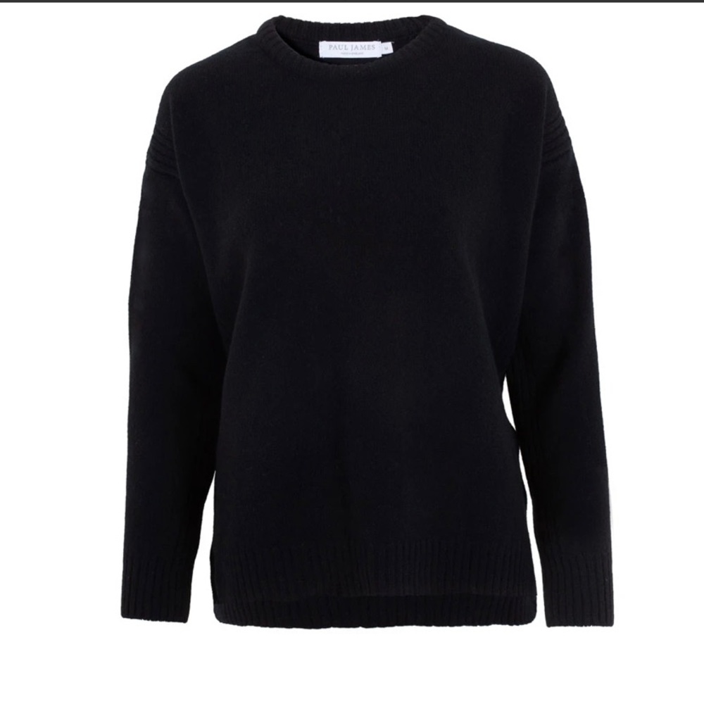 Paul James Womens Pure Lambswool Drop Shoulder Sweater